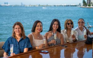 Ana Vandelvis, Amapola Colon, Daniela Romero , Carolina Valdez y Rosalina De La Rosa